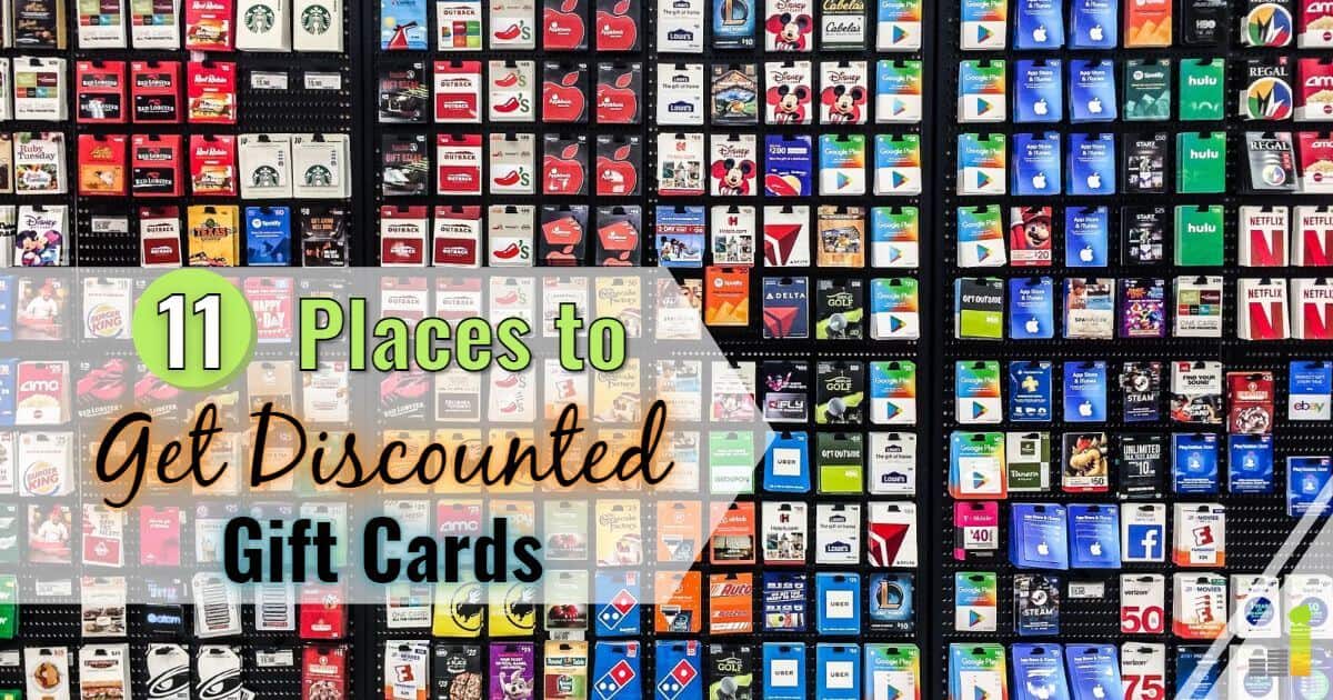 The Best Places to Buy Discount Gift Cards - The Krazy Coupon Lady