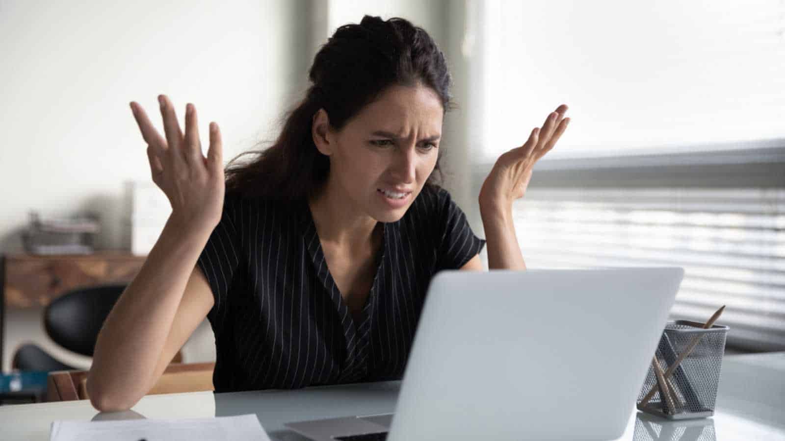 Woman asking what