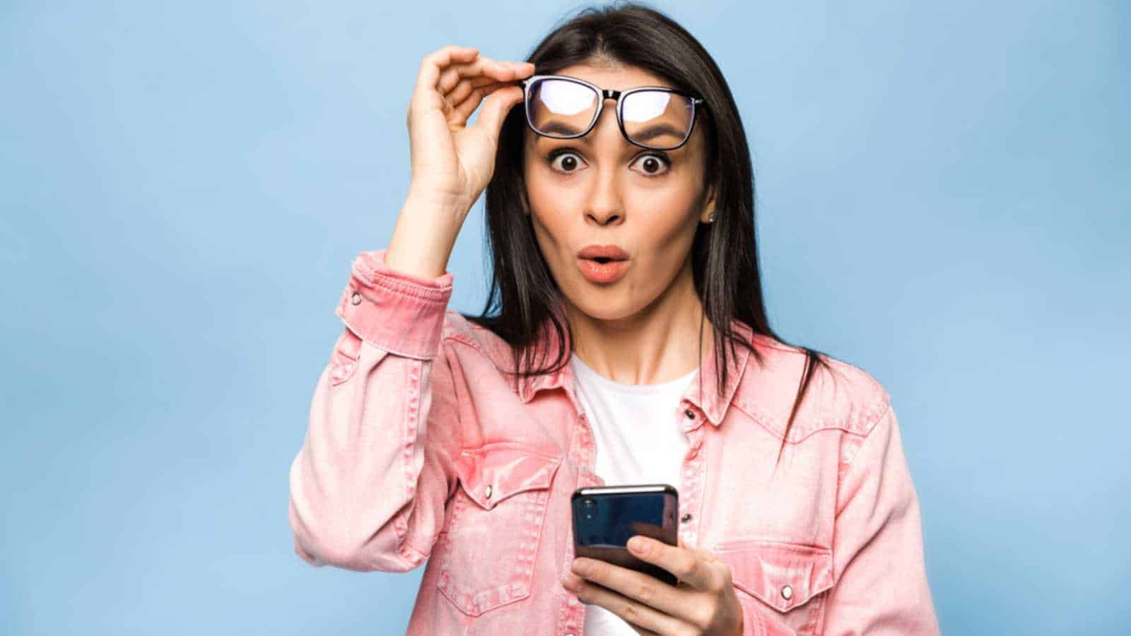 Woman with mobile