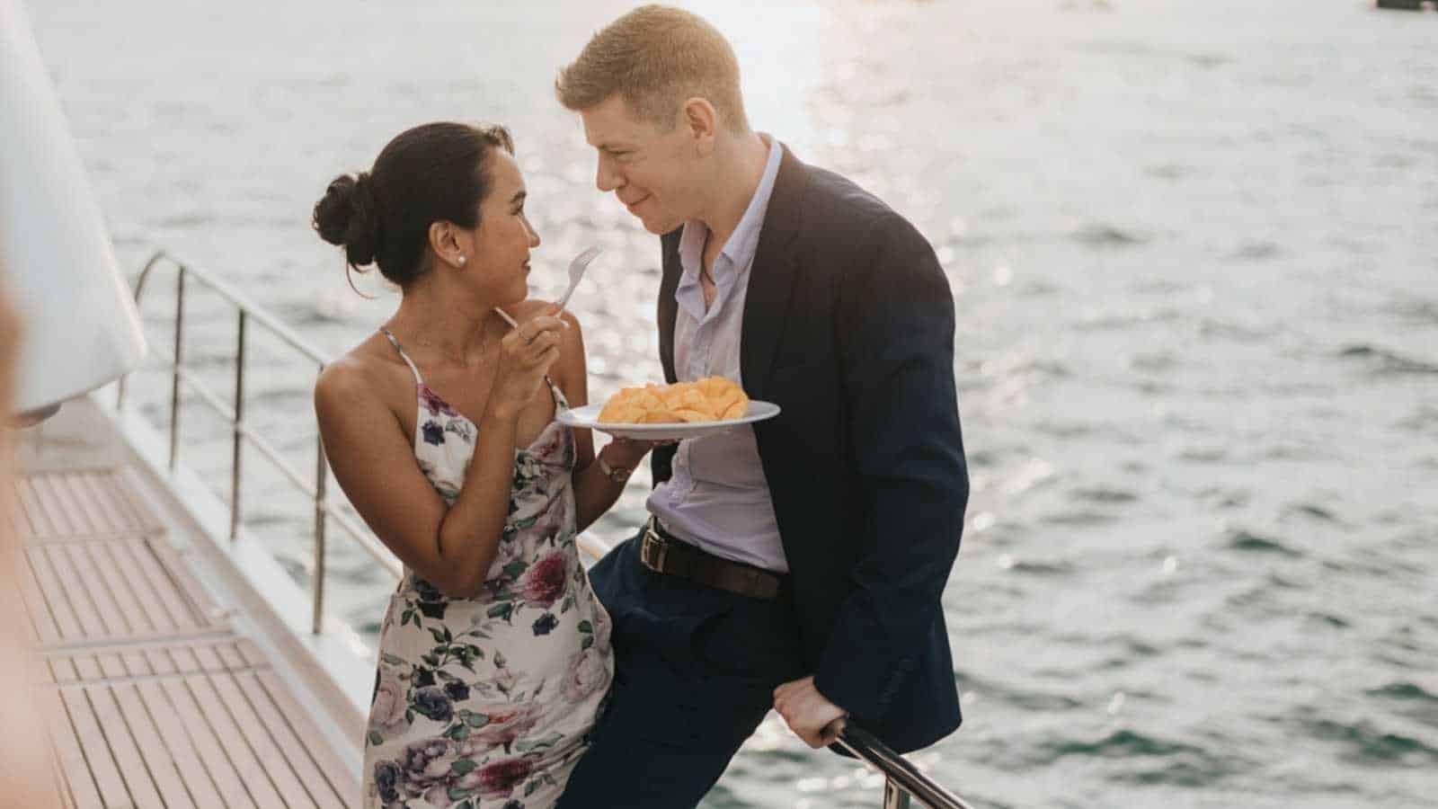 Couples in cruise