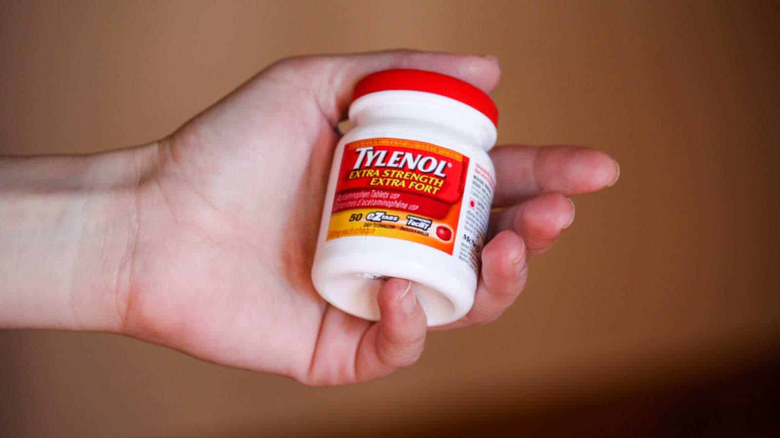 Podgorica,Montenegro, Montenegro, 10-06-2019, Tylenol extra strength extra fort 500 mg tablets Acetaminophen