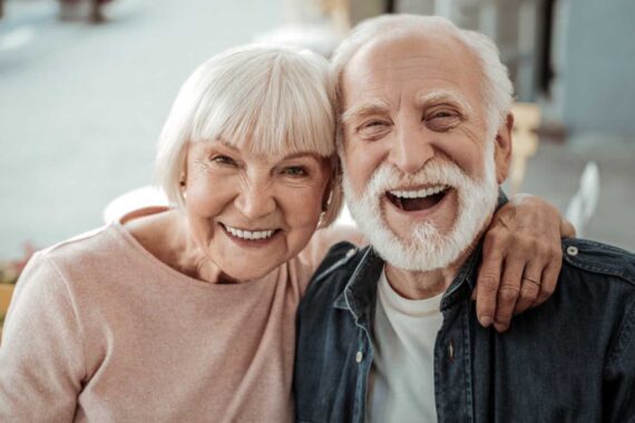 Happy Old Couples