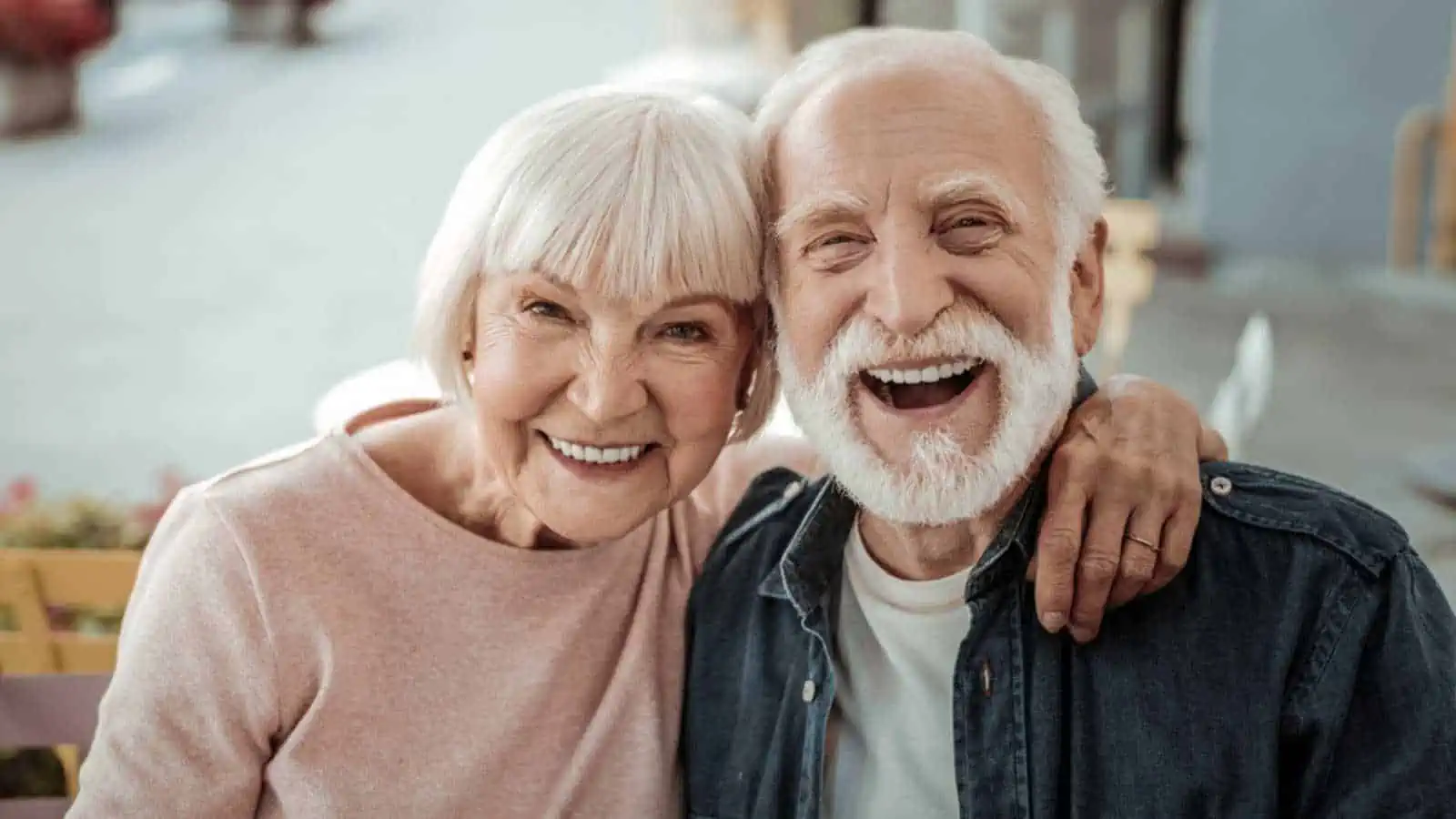 Happy Old Couples