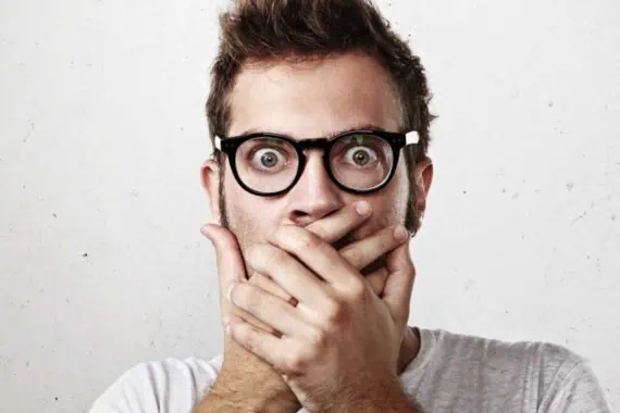 Man shocked