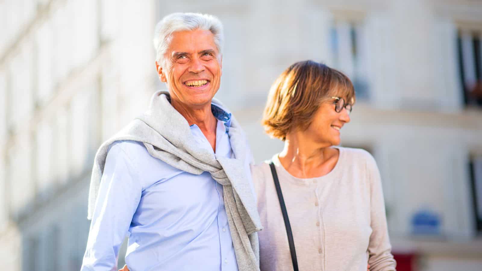 Best Cities To Retire To Old Couple Senior Happy