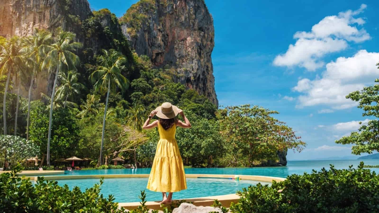 Praia de Railay, Krabi, Tailândia