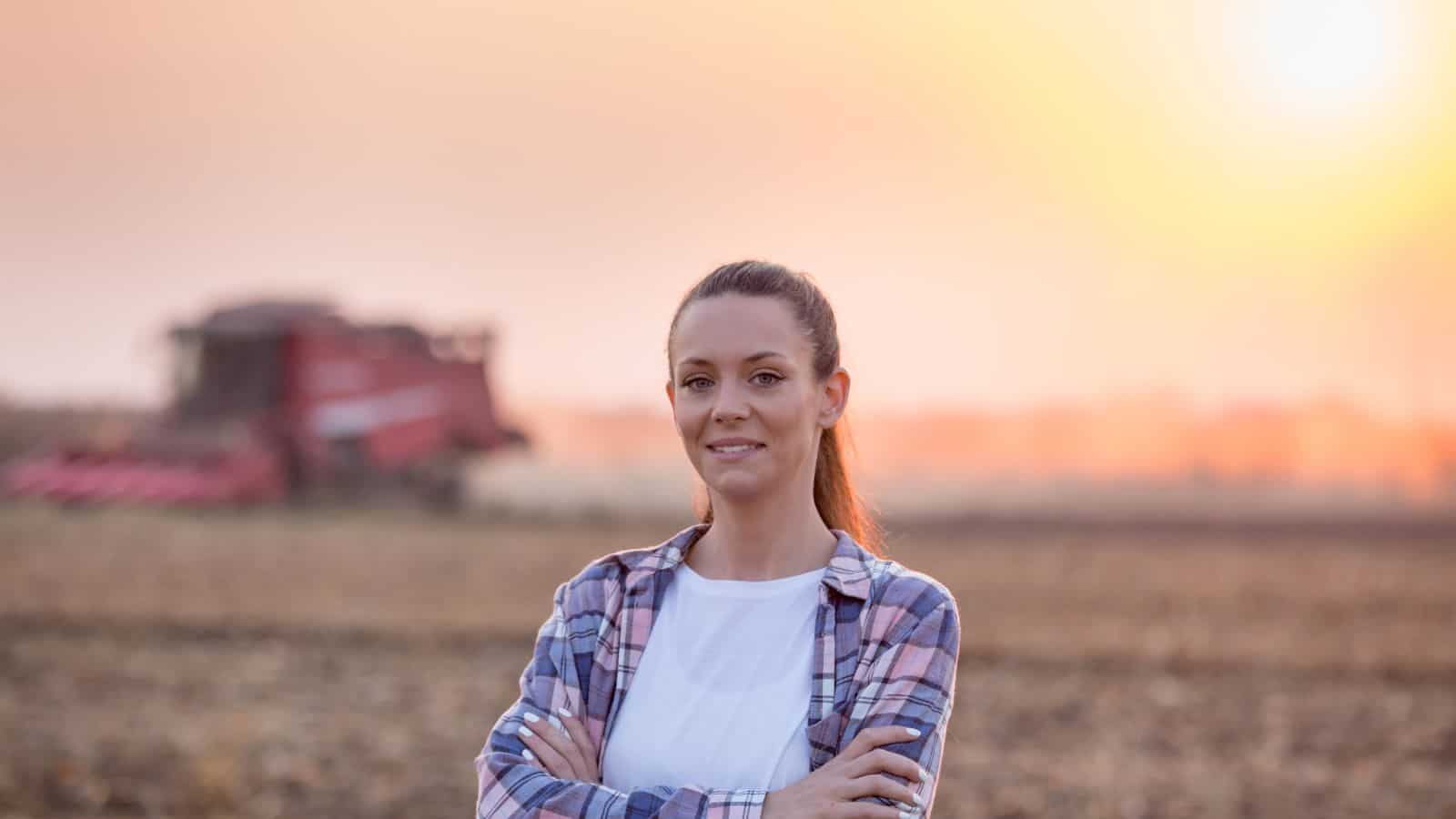 happy farmer