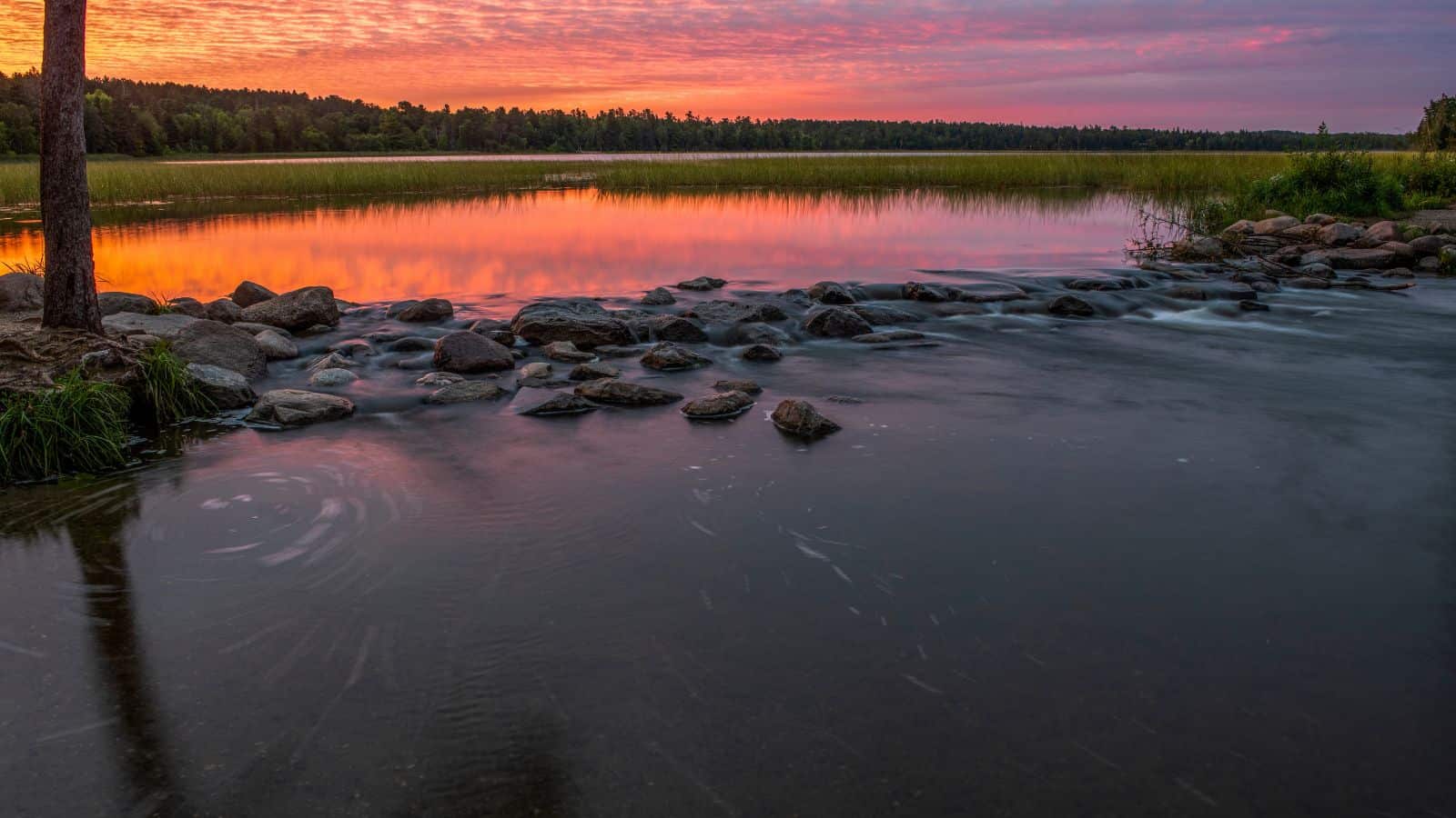 cabeceiras do rio mississippi lago itasca
