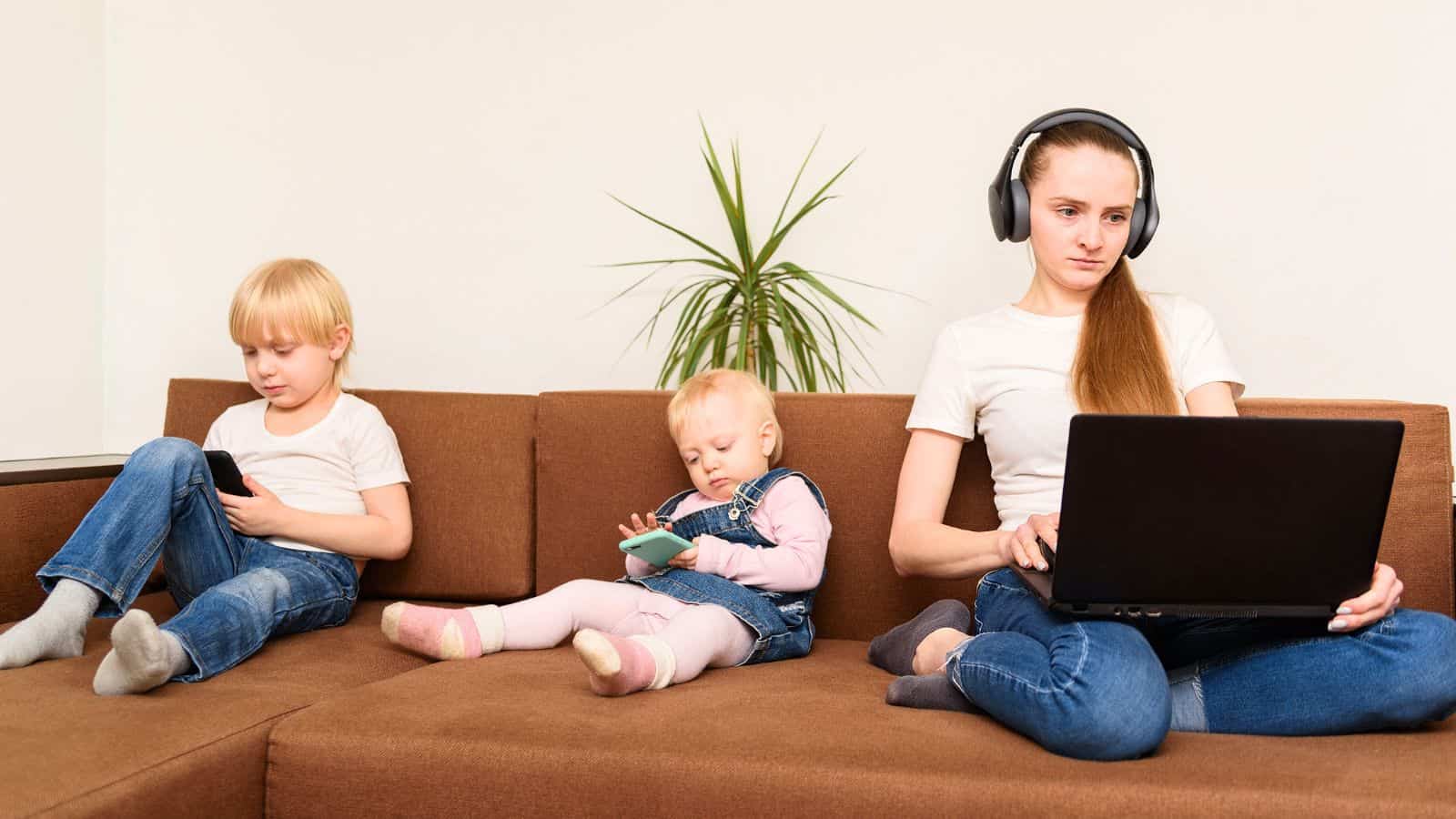 children screen time